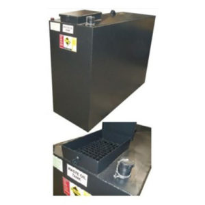 750 litre bunded waste oil tank