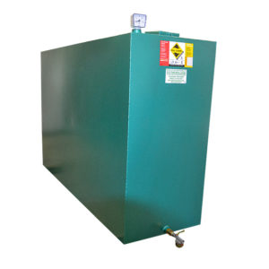 1350L Lockable single skin oil tank