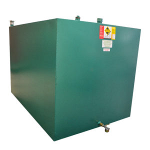 2450L fire protected bunded oil tank