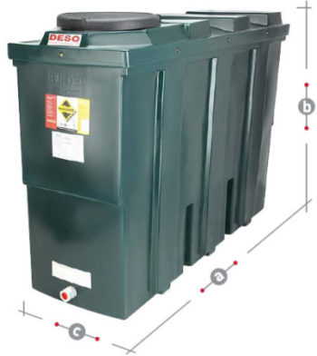 DESO oil tank SL1000BT